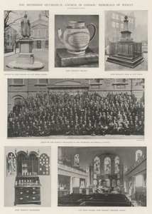 The Methodist Ecumenical Council in London, Memorials of Wesley by English Photographer