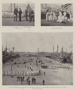 The Naval Manoeuvres at Portsmouth by English Photographer