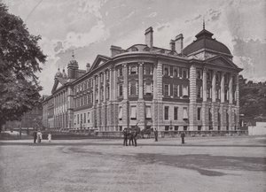 The New Admiralty Offices, behind the Old by English Photographer