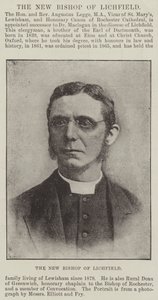 The New Bishop of Lichfield by English Photographer