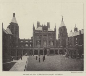 The New Buildings of the General Hospital, Birmingham by English Photographer