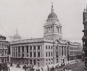 The New Central Criminal Court by English Photographer