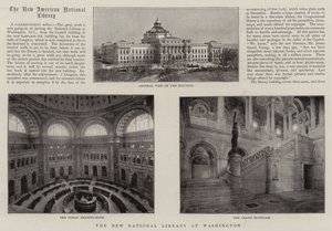 The New National Library at Washington by English Photographer