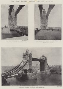 The New Tower Bridge, opened 30 June by English Photographer