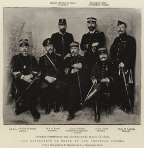 The Occupation of Crete by the European Powers by English Photographer
