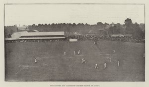 The Oxford and Cambridge Cricket Match at Lord