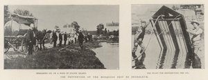 The Prevention of the Mosquito Pest by Petroleum by English Photographer