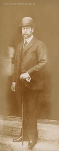The Prince of Wales, the future King George V by English Photographer