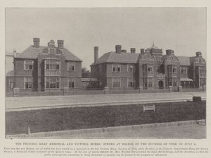 The Princess Mary Memorial and Victoria Homes, opened at Bognor by the Duchess of York on 9 July by English Photographer
