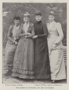 The Queen of Denmark and her Daughters
