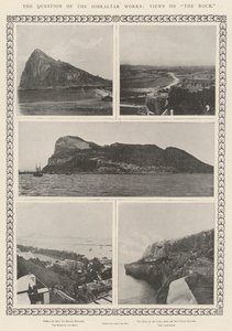 The Question of the Gibraltar Works, Views on The Rock by English Photographer