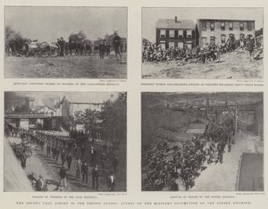 The Recent Coal Strike in the United States, Scenes of the Military Occupation of the Strike District by English Photographer