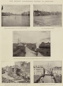 The Recent Disastrous Floods in England