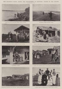 The Religious Mania among the Doukhobors in Manitoba, Scenes in the Colony by English Photographer