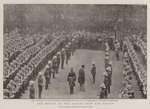 The Return of the Guards from the Soudan by English Photographer