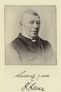 The Rev Dr H Hanna by English Photographer