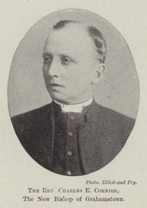 The Reverend Charles E Cornish, the New Bishop of Grahamstown by English Photographer