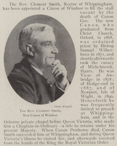 The Reverend Clement Smith, New Canon of Windsor by English Photographer
