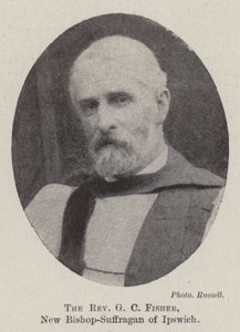 The Reverend G C Fisher, New Bishop-Suffragan of Ipswich by English Photographer