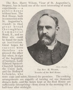 The Reverend H Wilson, Founder of the Red House by English Photographer