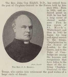 The Reverend J C Edghill by English Photographer