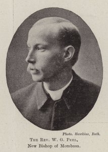 The Reverend W G Peel, New Bishop of Mombasa