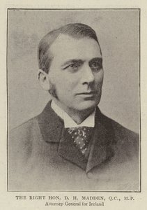 The Right Honourable D H Madden, QC, MP by English Photographer