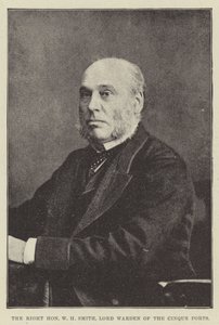 The Right Honourable W H Smith, Lord Warden of the Cinque Ports by English Photographer