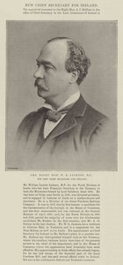 The Right Honourable W L Jackson, MP, the New Chief Secretary for Ireland