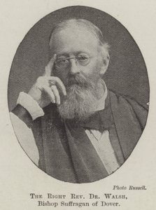 The Right Reverend Dr Walsh, Bishop Suffragan of Dover by English Photographer