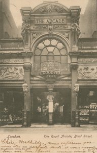 The Royal Arcade, Bond Street by English Photographer