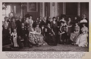 The Royal Gathering at Windsor, November 17th, 1907
