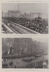 The Royal Progress, the Navy in the Procession