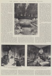 The Royal Visit to Blenheim Palace