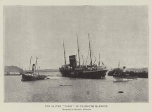 The Salved Paris in Falmouth Harbour