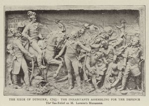 The Siege of Dunkirk, 1793, the Inhabitants assembling for the Defence