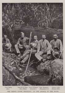The Sierra Leone Troubles, at the Source of the Niger by English Photographer