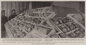 The Situation in Constantinople, the Armenian Bombs discovered by the Police