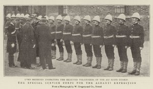 The Special Service Corps for the Ashanti Expedition by English Photographer