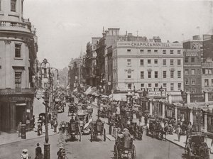 The Strand, from near Charing Cross, looking East by English Photographer