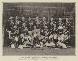 The Surma Valley Light Horse Volunteers by English Photographer