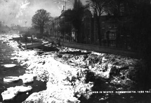The Thames at Hammersmith in Winter, 1895