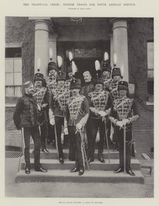 The Transvaal Crisis, British Troops for South African Service by English Photographer