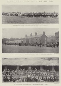 The Transvaal Crisis, Troops for the Cape by English Photographer