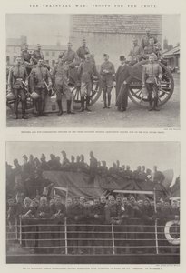 The Transvaal War, Troops for the Front by English Photographer