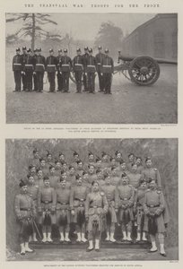 The Transvaal War, Troops for the Front by English Photographer