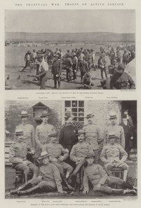 The Transvaal War, Troops on Active Service by English Photographer