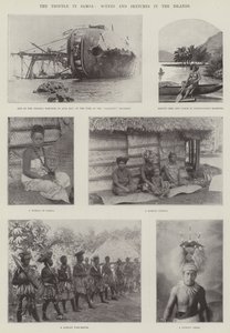 The Trouble in Samoa, Scenes and Sketches in the Islands by English Photographer