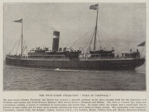 The Twin-Screw Steam-Ship Duke of Cornwall