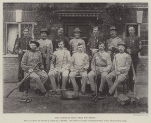 The Victorian Rifle Team for Bisley by English Photographer